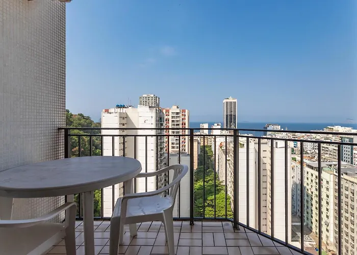Residence Real Copacabana - 1618 - Piscina E Varanda Com Vista Rio de Janeiro